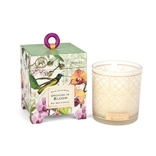 Orchids in Bloom Soy Wax Candle