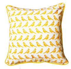 Yellow Parakeet Pillowcase