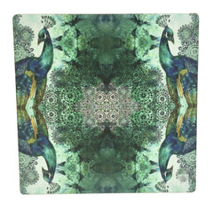 Green Peacock Trivets