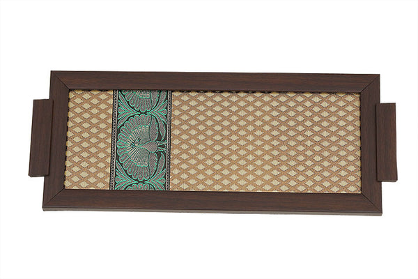 Golden Brik Peacock Slim Tray